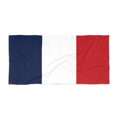 France's Towel Flag for Bath & Beach