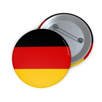 Germany's Flag Pin Button