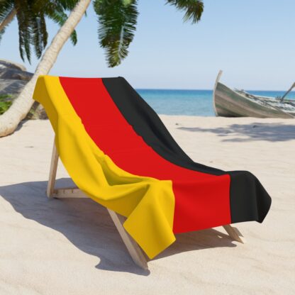 Germany's Towel Flag for Bath & Beach