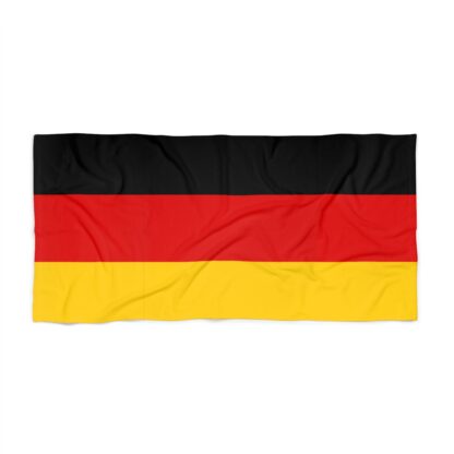 Germany's Towel Flag for Bath & Beach