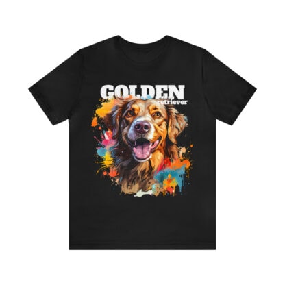 Golden Retriever Painting Unisex Graphic T-Shirt