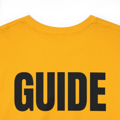 "Guide" Workwear Employee Any Color Unisex T-Shirt with Text Print