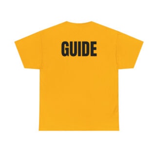 "Guide" Workwear Employee Any Color Unisex T-Shirt with Text Print