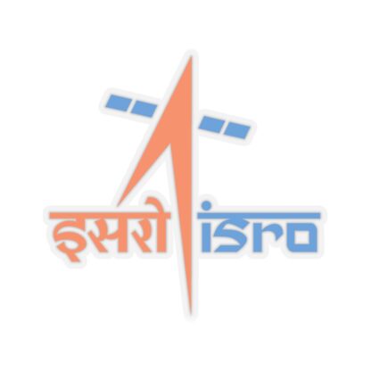 ISRO Logo Sticker - Indian Space Research Organization