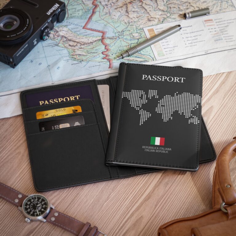 Italian Passport Cover