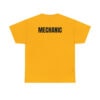 "Mechanic" Workwear Employee Any Color Unisex T-Shirt with Text Print