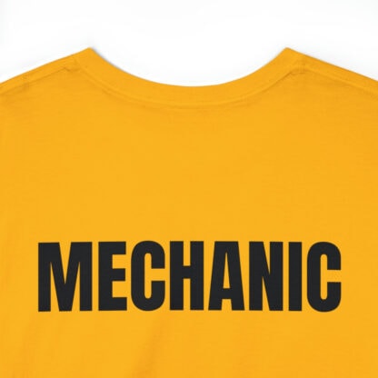 "Mechanic" Workwear Employee Any Color Unisex T-Shirt with Text Print