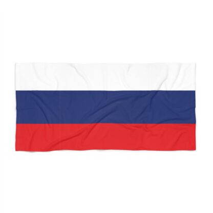 Russia's Towel Flag for Bath & Beach