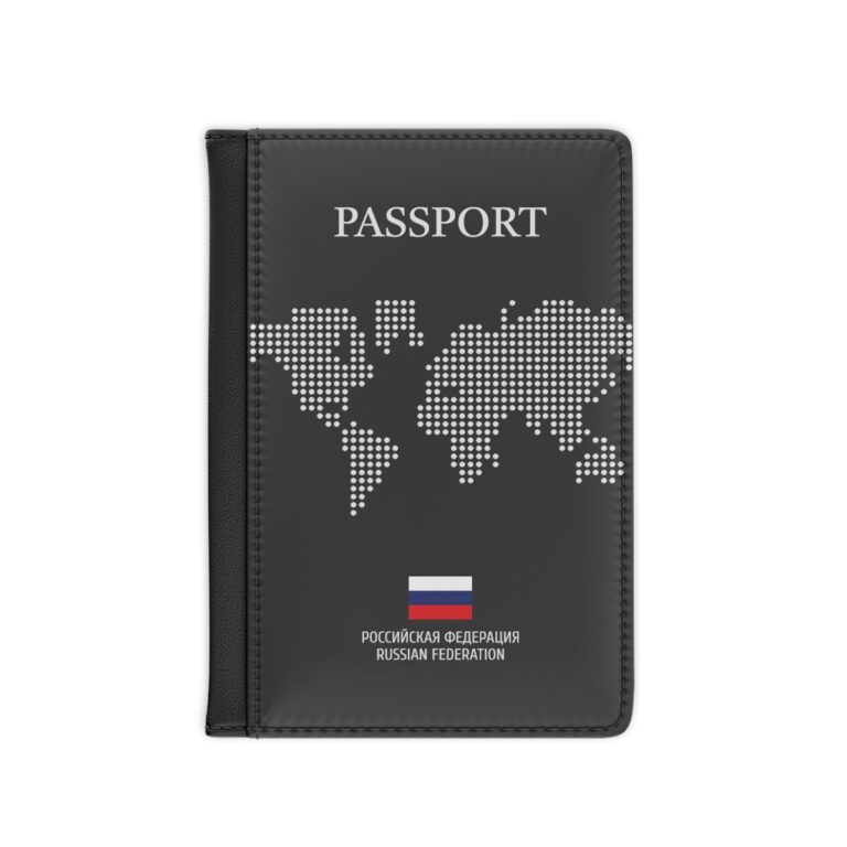 Russian Passport Cover