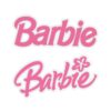 Sticker Kit of Barbie Logo - Pink