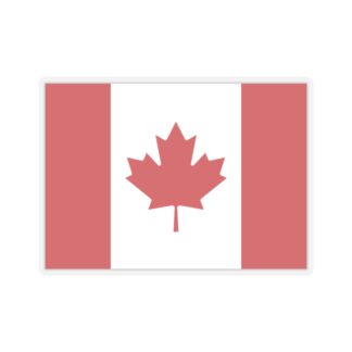 Sticker of Canada's Flag