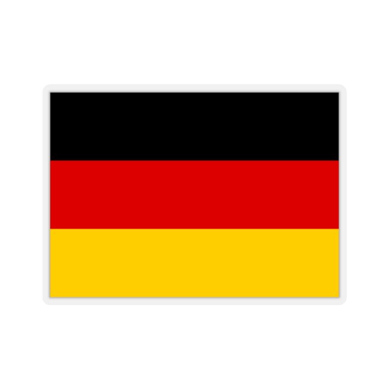 Sticker of Germany's Flag