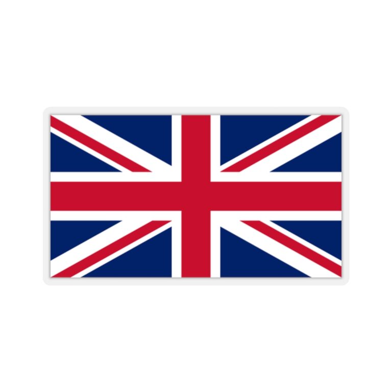 Sticker of UK Flag