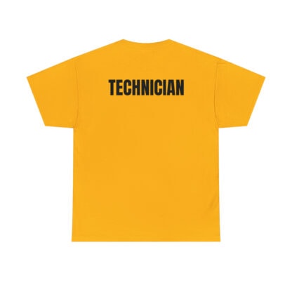 "Technician" Workwear Employee Any Color Unisex T-Shirt with Text Print