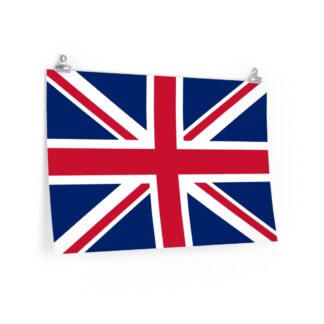 UK Flag Poster Print