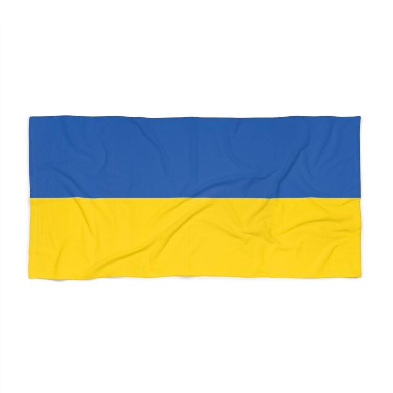 Ukraine Flag Towel