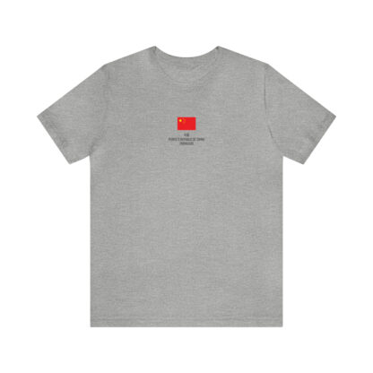 Unisex T-Shirt ft. China's Flag