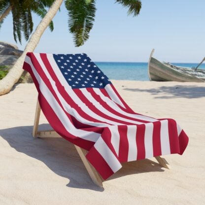 USA Flag Towel Bath/Beach