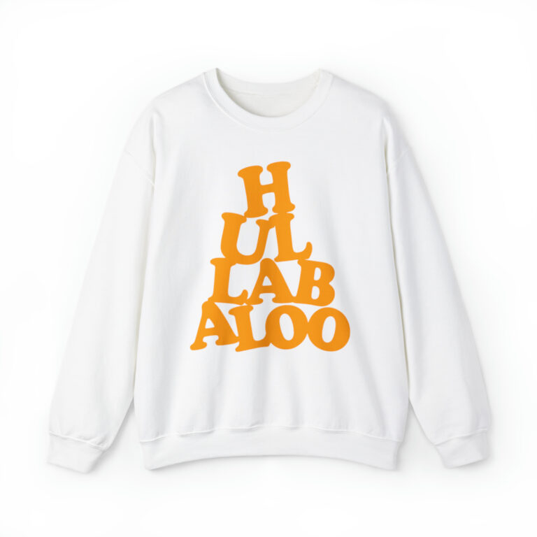Hullabaloo White Sweatshirt