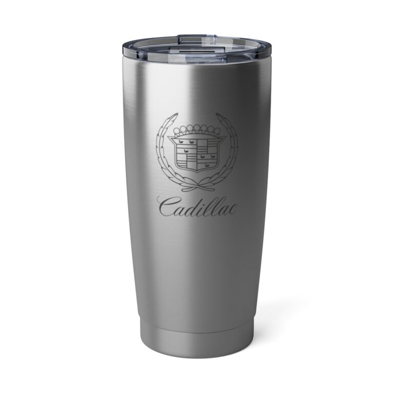 Cadillac Logo Stainless Steel Tumbler - 20oz