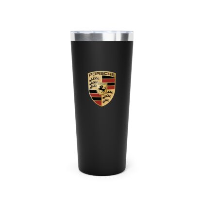 Porsche Logo Copper Tumbler Mug (22oz)