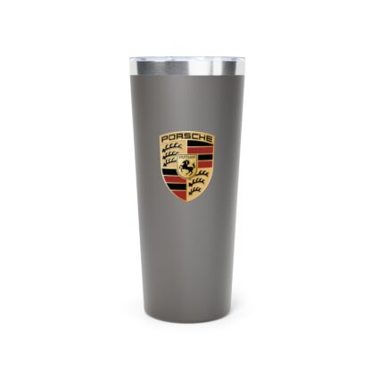 Porsche Logo Copper Tumbler Mug (22oz)