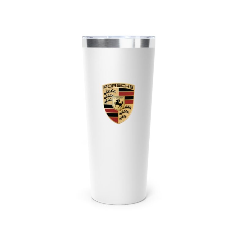 Porsche Logo Copper Tumbler Mug (22oz)