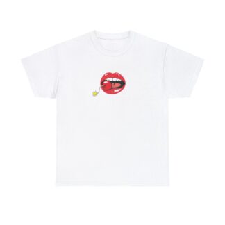 Cherry Bomb Lips Graphic T Shirt