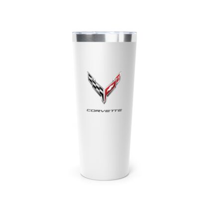 Chevrolet Corvette Logo Copper Tumbler Mug 22oz