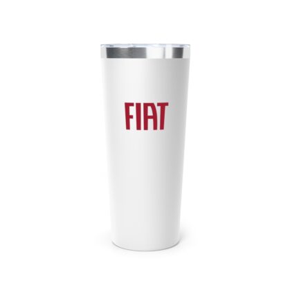 Fiat Logo Copper Tumbler Mug 22oz