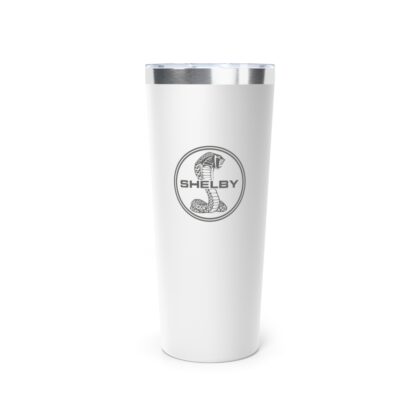 Shelby Logo Copper Tumbler Mug 22oz