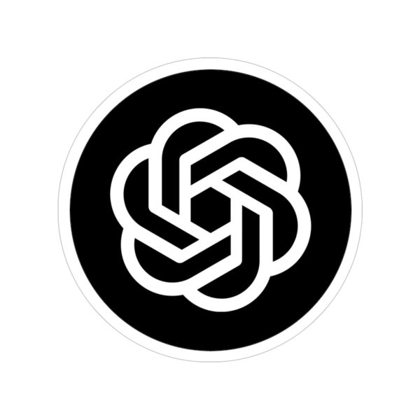 Sticker of OpenAI/ChatGPT 4