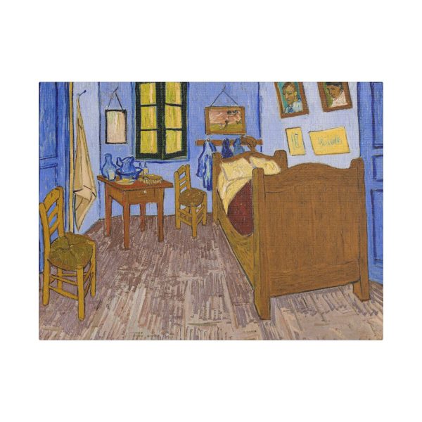Canvas Print of "Van Gogh's Bedroom in Arles" Painting by Vincent van Gogh (1889)