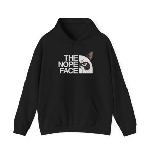 The Nope Face - Original Gildan Cotton Hoodie Unisex