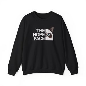 The Nope Face - Original Gildan Cotton Sweatshirt Unisex