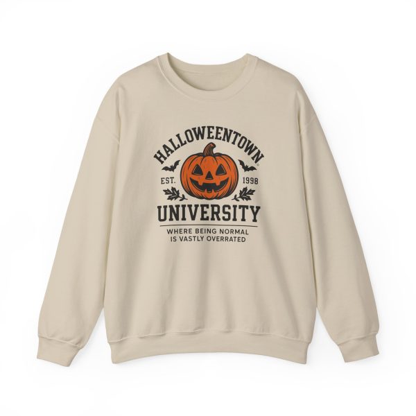 Adult Sweatshirt of Halloween Town University 1998, Cozy Fall Apparel, Unisex Crewneck, Halloween Gift, College Style Clothing