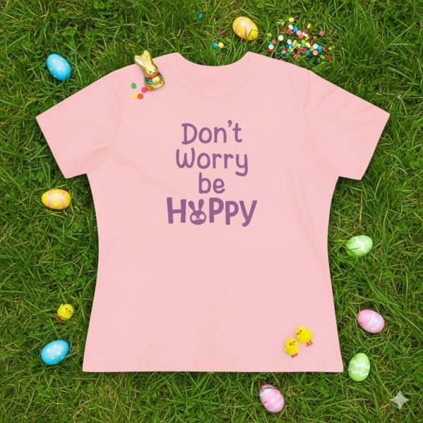 Bunny "Don't Worry Be Happy" Pink Women's Tee from "Zootopia"