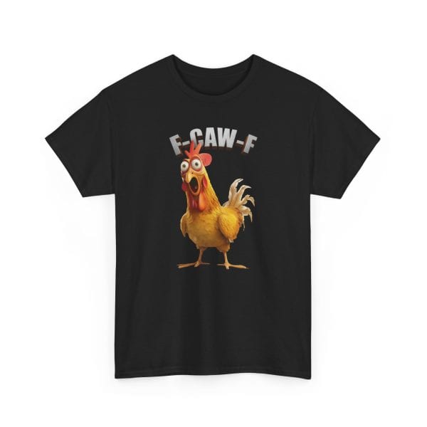 Funny Chicken F-CAW-F T-Shirt, Animation Lovers, Humorous Apparel, Fun Gift Idea