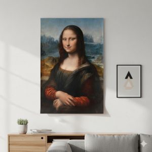 Gallery Print of “Mona Lisa” [Restored] by Leonardo da Vinci (1503) (La Gioconda or La Joconde)