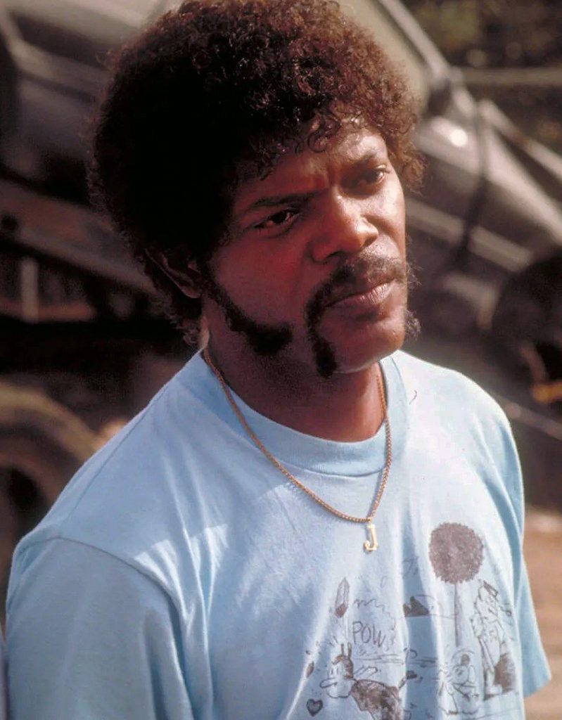 Samuel L. Jackยญson ft. Krazy Kat Blue T-Shirt