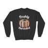 Teen & Kids Sweatshirt of Fall Book Pumpkin, Cozy Fall Kid's Apparel, Gildan Book Lover Gift