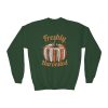 Teen & Kids Sweatshirt of Fall Book Pumpkin, Cozy Fall Kid's Apparel, Gildan Book Lover Gift