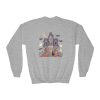Teen & Kids Sweatshirt of Haunted Bookstore, Spooky Halloween Kid's Apparel, Gildan Fall Fashion for Kids