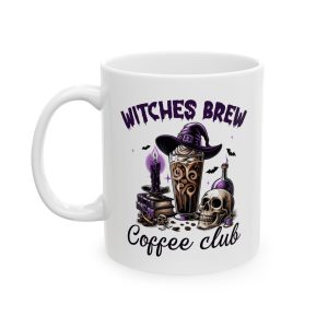 Witch's Coffee Club Mug | Perfect for Coffee Lovers, Gift for Witches, Halloween Decor, Witchy Kitchen
