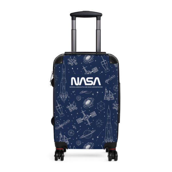 Blueprints Pattern NASA Luggage Wheeled Suitcase