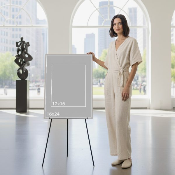 Canvas Size Guide Vertical
