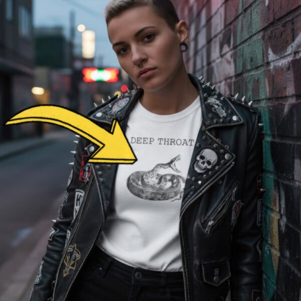 "Deep Throat" Women's T-Shirt
