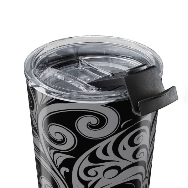 Gothic Skull Travel Tumbler - 20oz Stainless Steel Insulated Mug for Dark Academia, Unique Goth Gift