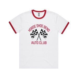 Horse Shoe Bend Auto Club Ringer Tee of Ryan Gosling