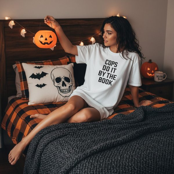 Kelly's "Cops Do It By The Book" Unisex T-shirt from Halloween 4 (1988) ft. Kathleen Kinmont